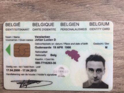 Kaufen Sie einen gefälschten belgischen Personalausweis online